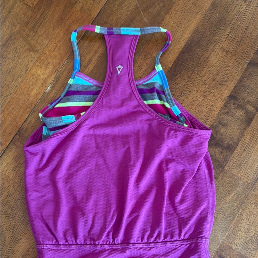 Purple Racerback Tank Top - Picture 3 of 3
